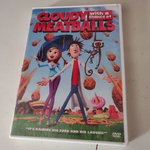 CLOUDY WITH A CHANCE OF MEATBALLS DVD.